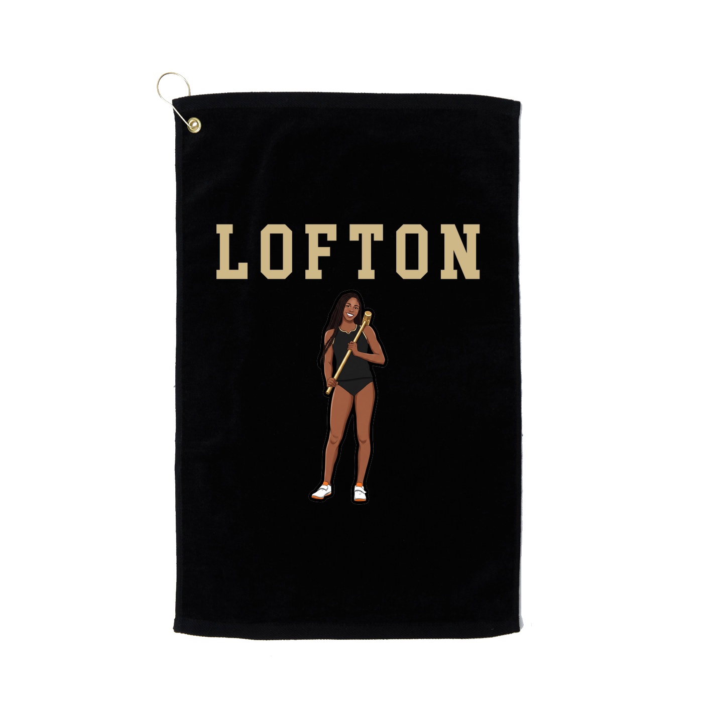 Golf Towel — Shirsey in Black