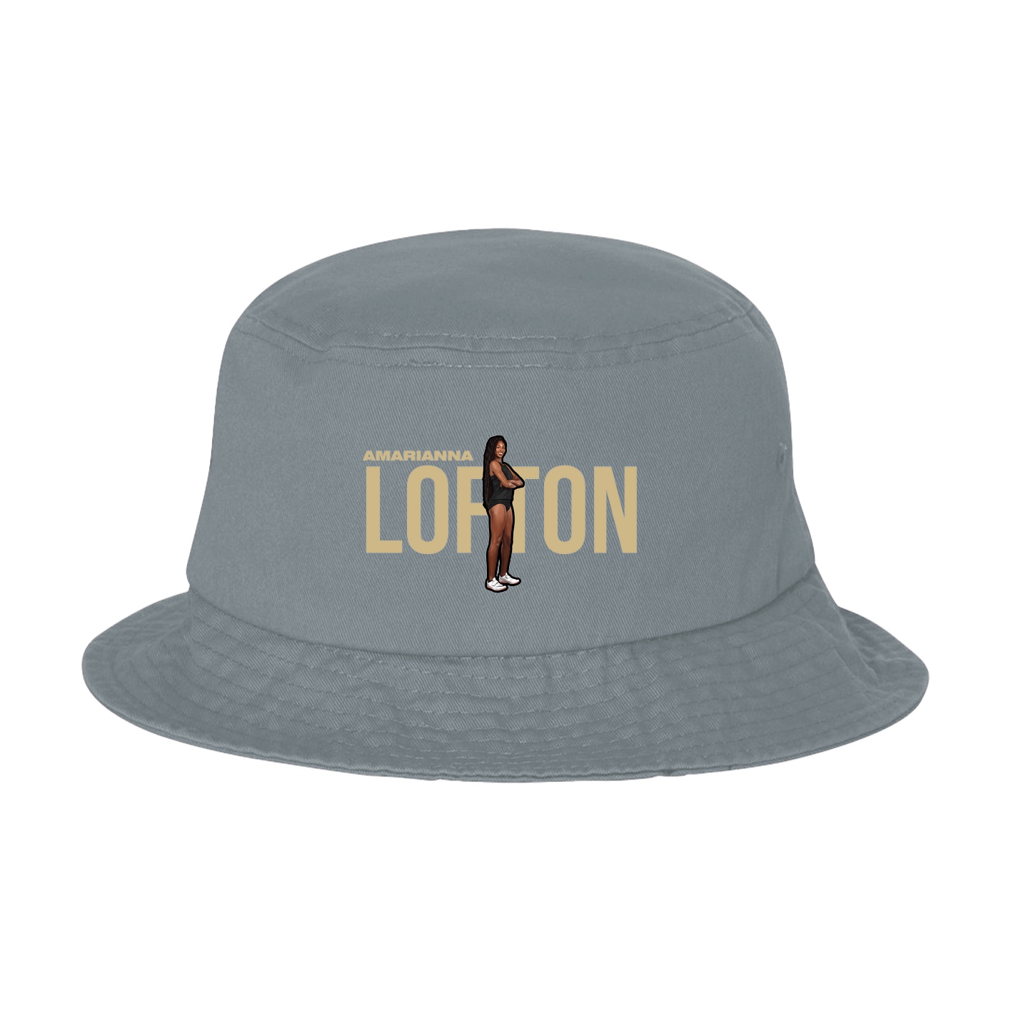 Bucket Cap — Player Name in Grey