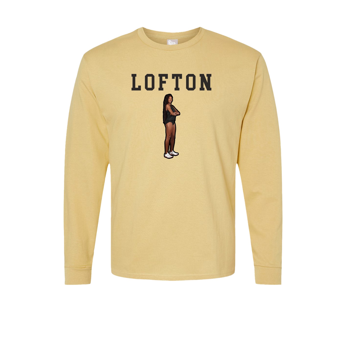 Long Sleeve Tee — Shirsey in Vegas Gold