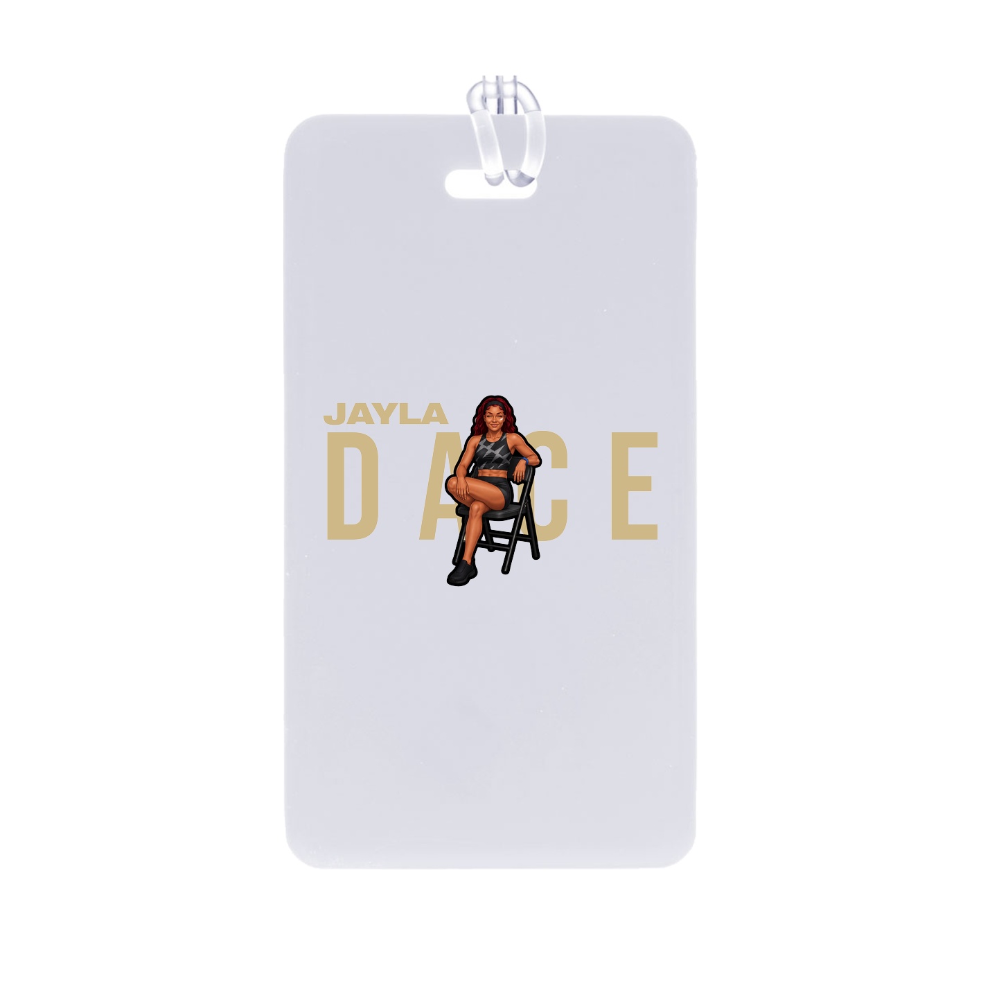 Bag Tag — Player Name in Classic