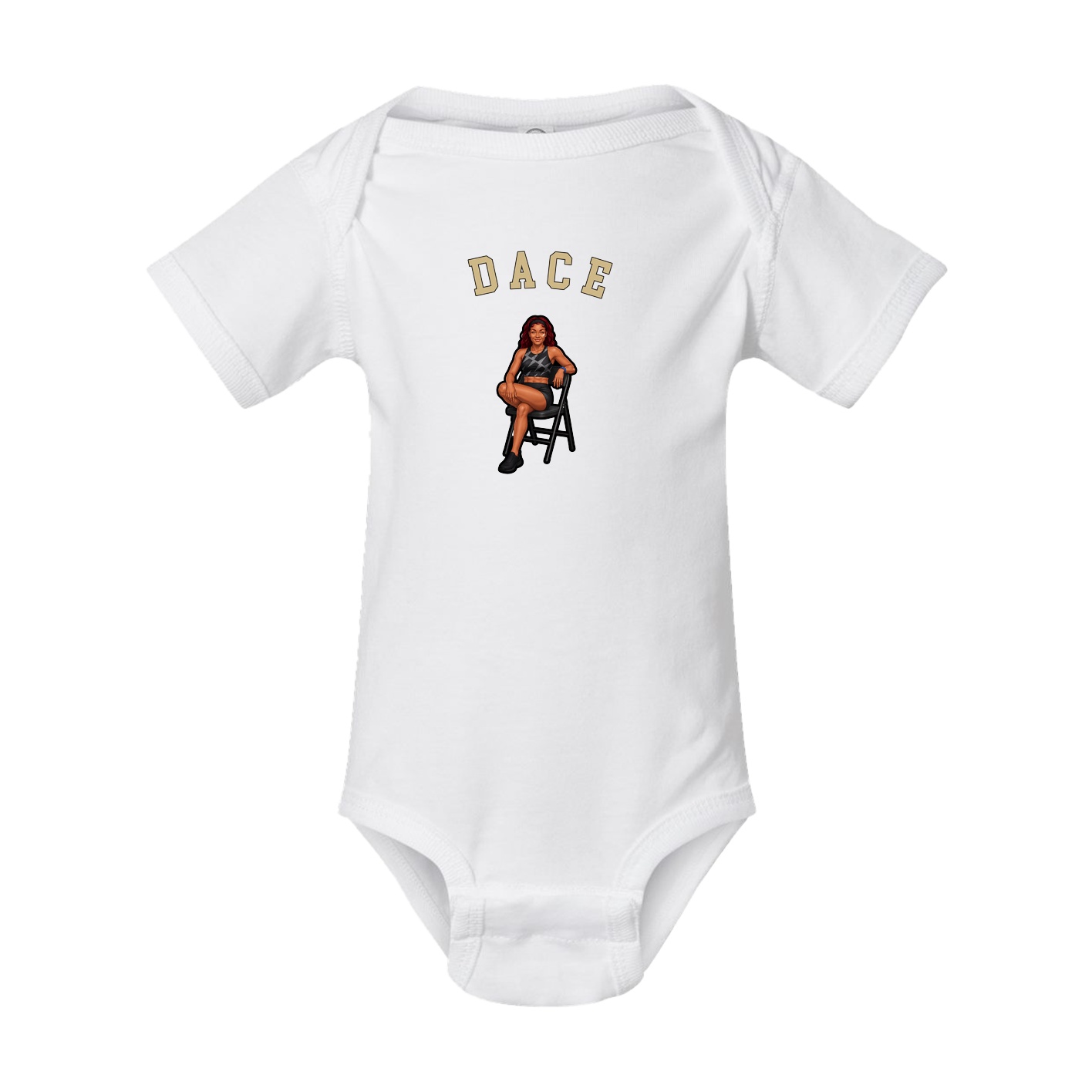 Baby Onesie — Shirsey Arch in White