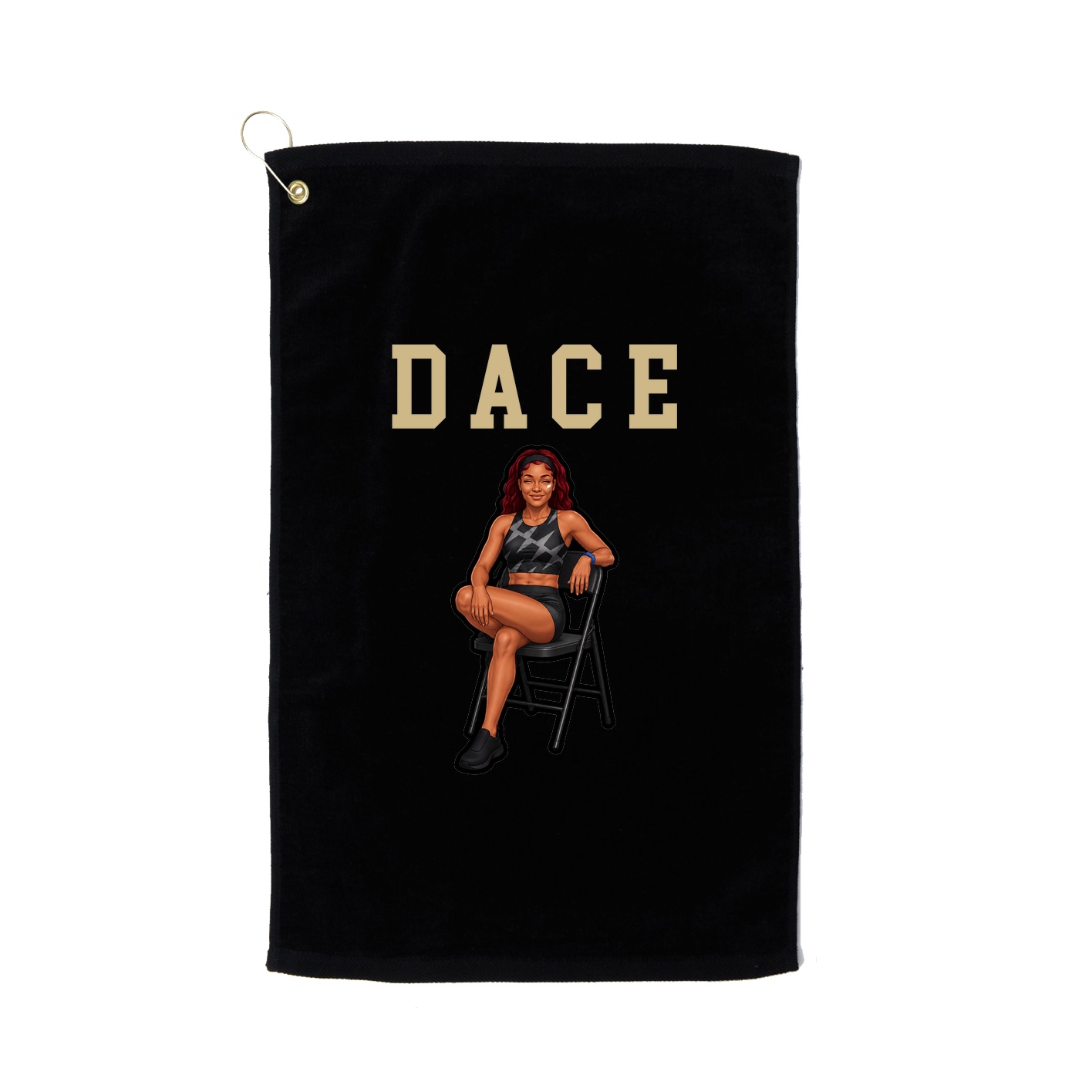 Golf Towel — Shirsey in Black