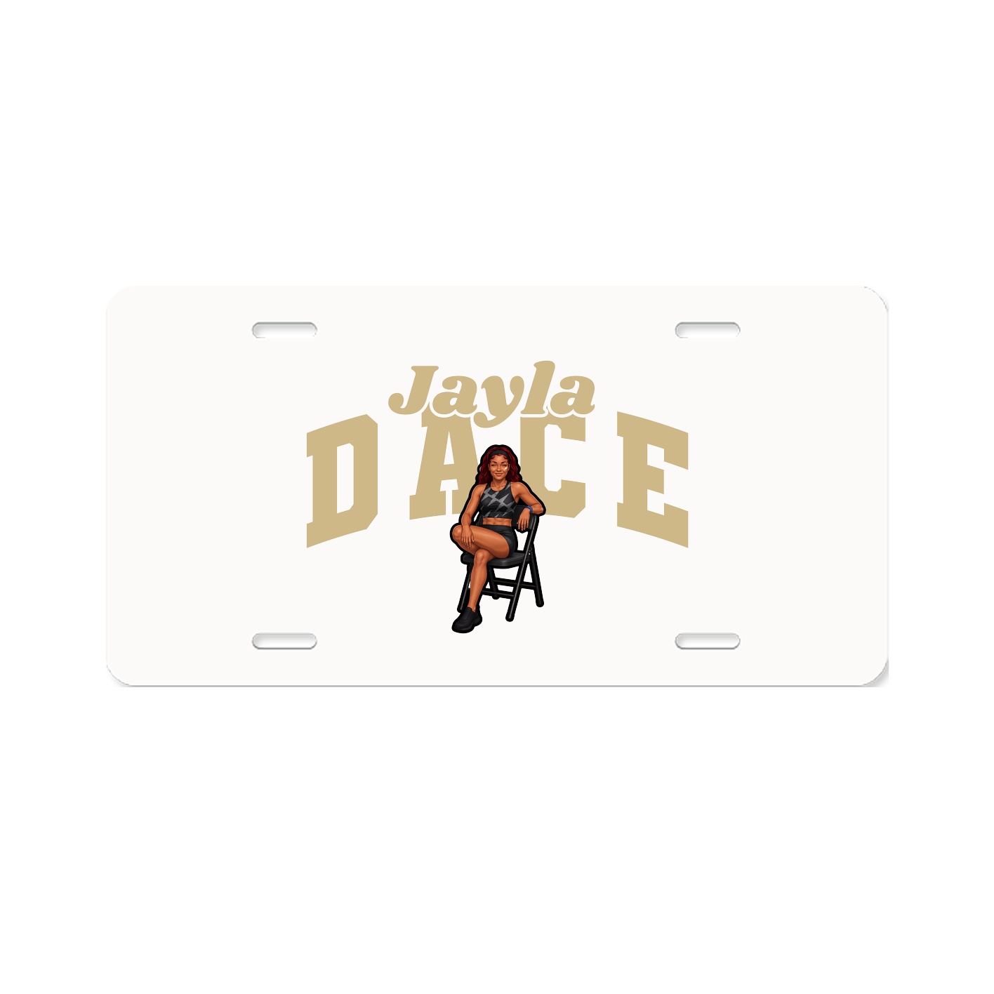 License Plate — Signature Arch in Classic
