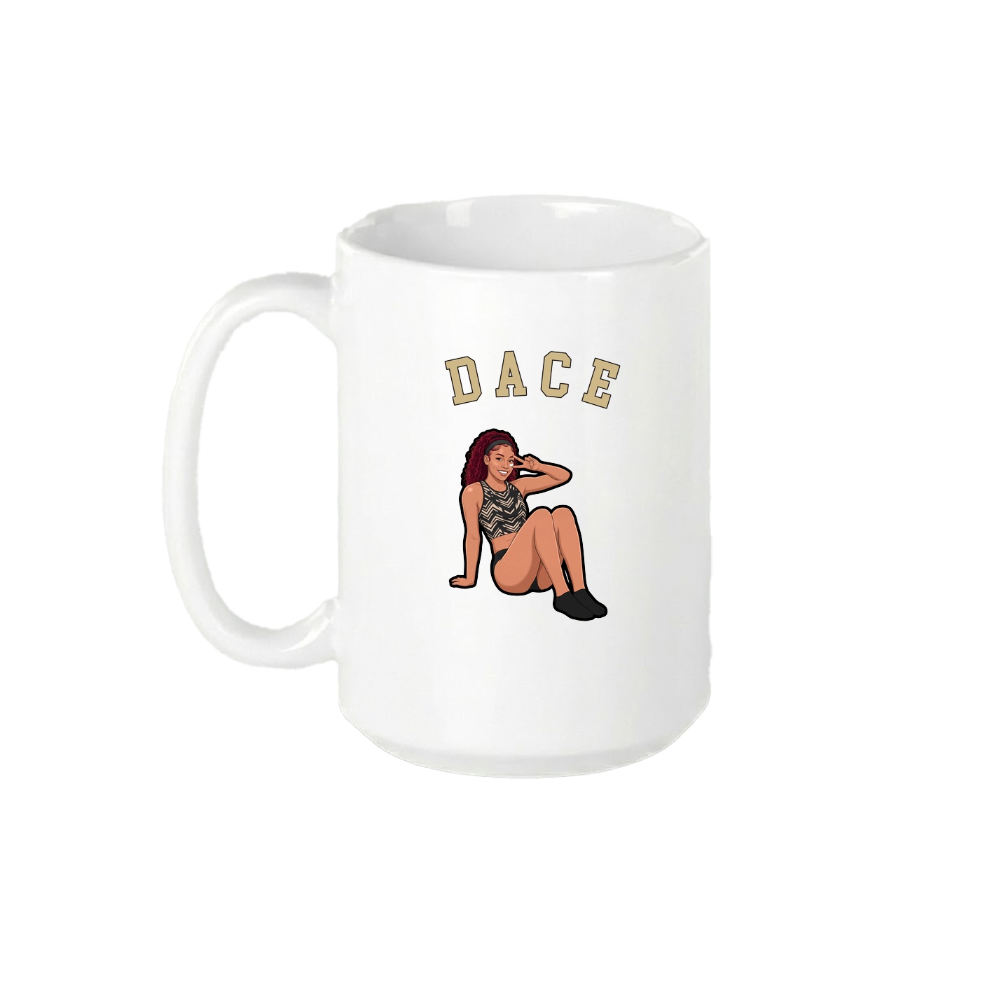 15oz Coffee Mug — Shirsey Arch in White