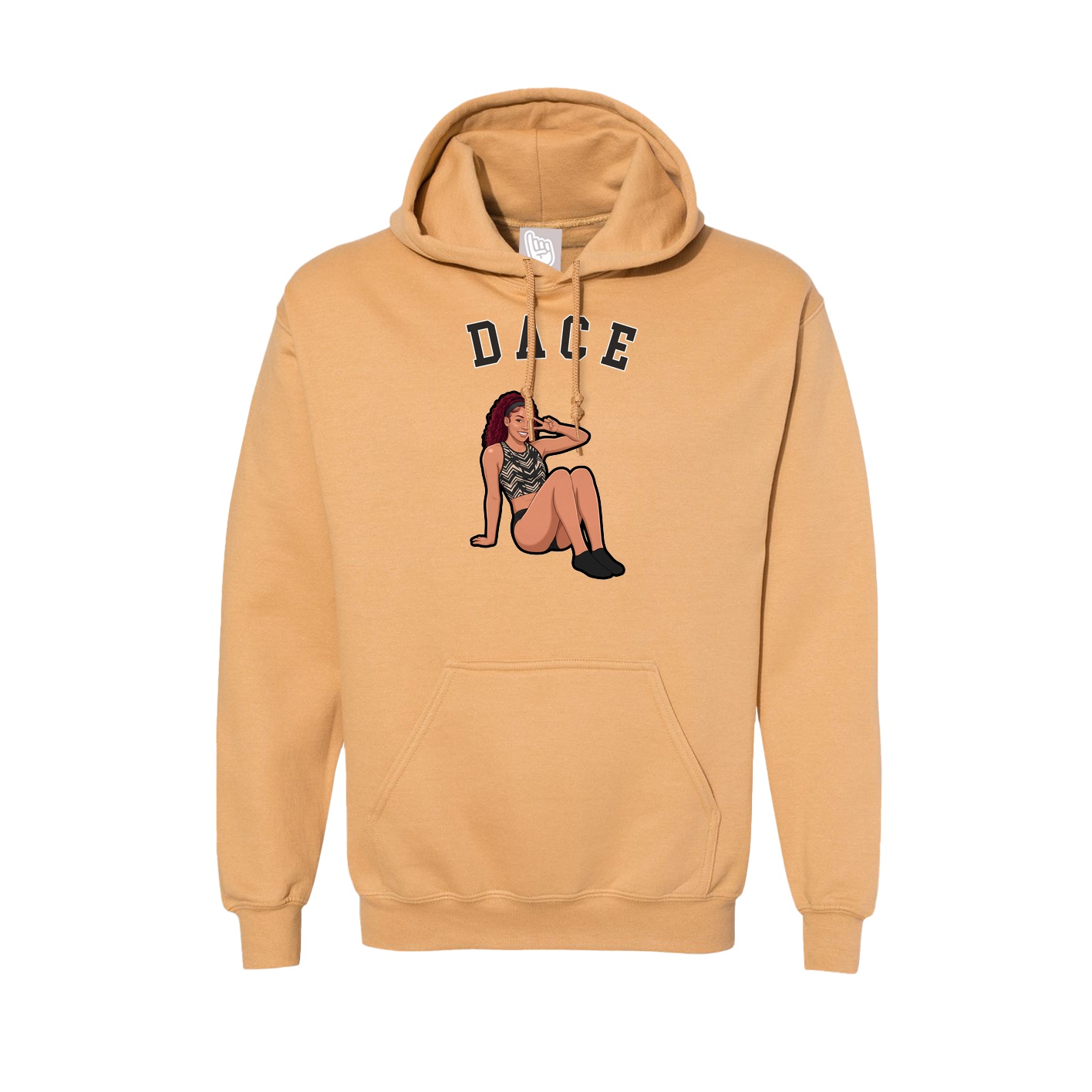 Hoodie — Shirsey Arch in Vegas Gold