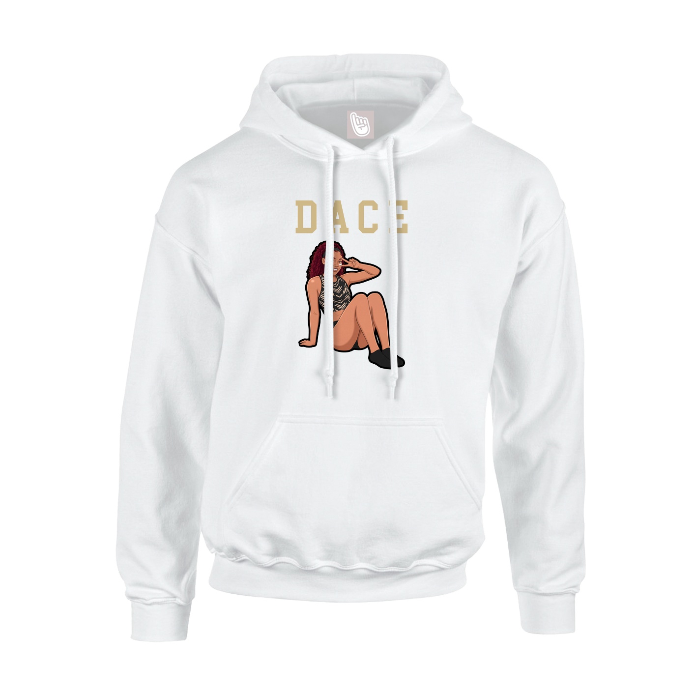 Youth Hoodie — Shirsey in White
