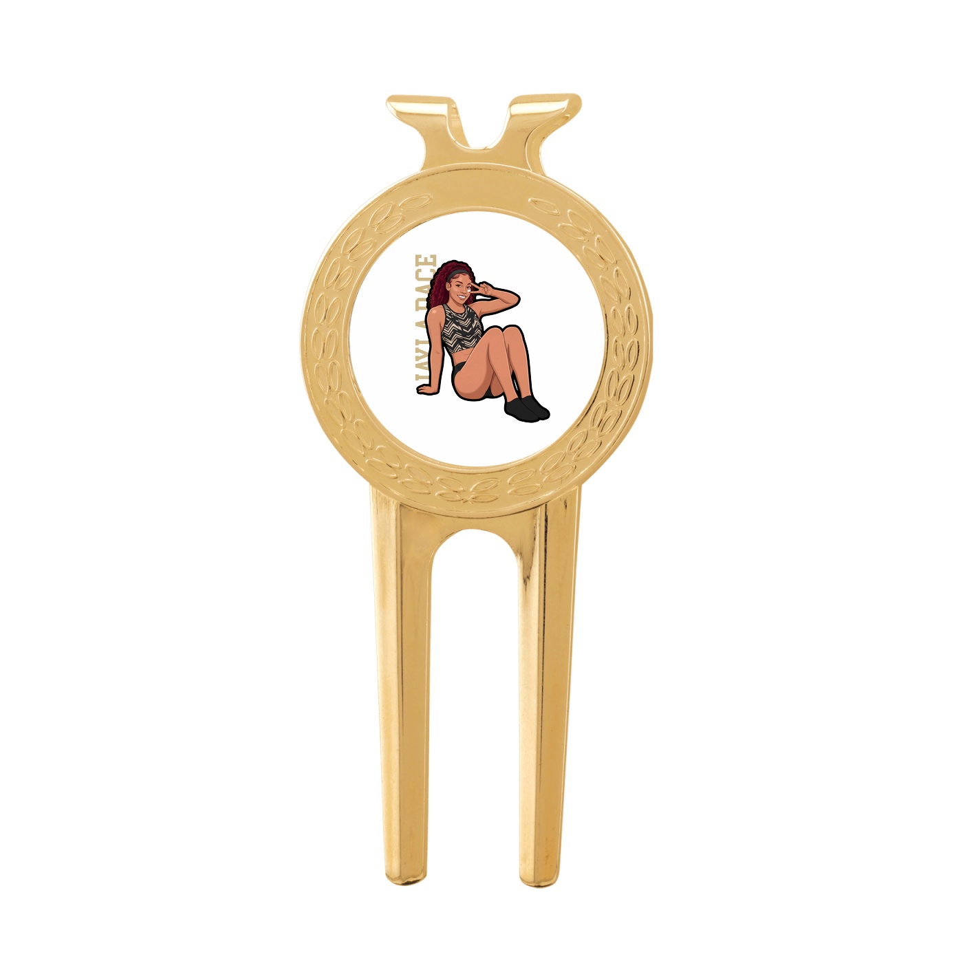 Divot Tool with Ball Marker — Name Vertical in Classic