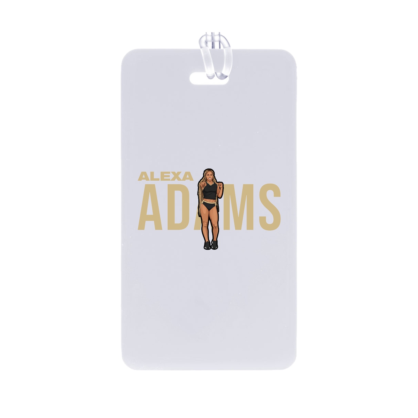 Bag Tag — Player Name in Classic