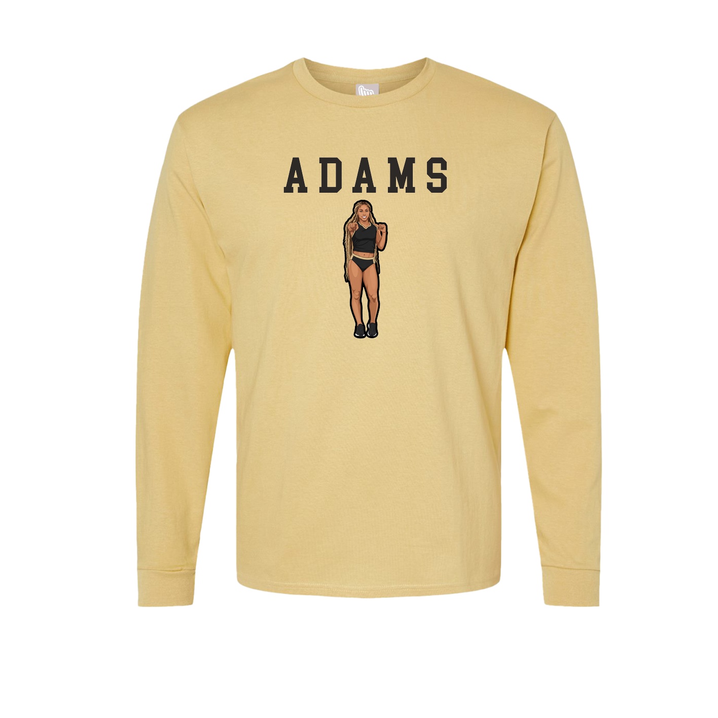 Long Sleeve Tee — Shirsey in Vegas Gold