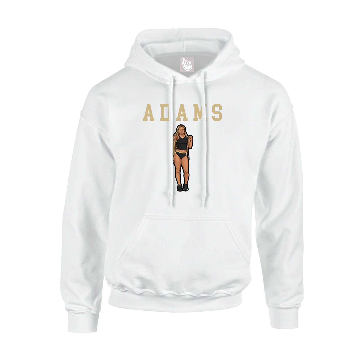 Youth Hoodie — Shirsey in White
