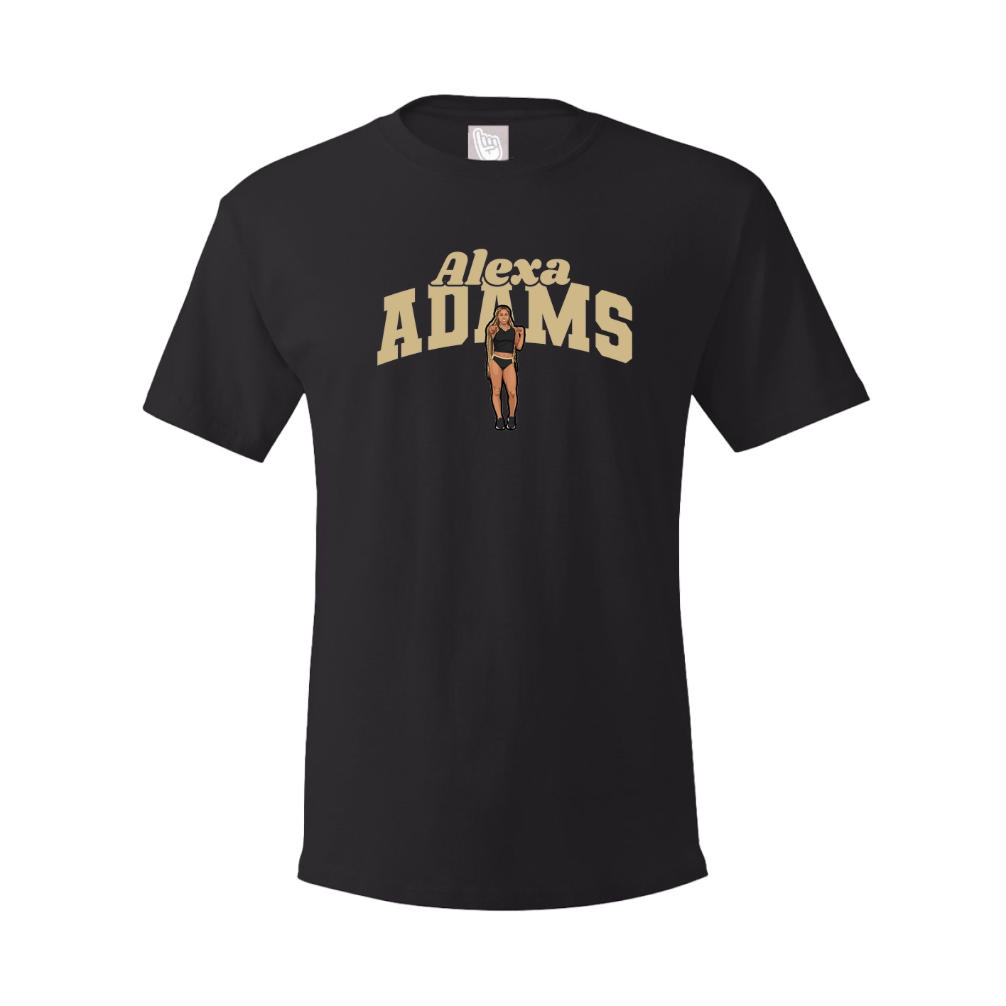 Youth Tee — Signature Arch in Black