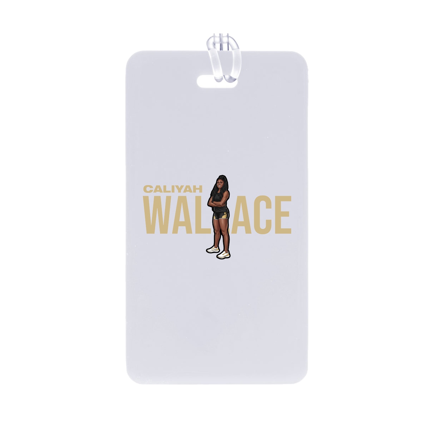 Bag Tag — Player Name in Classic