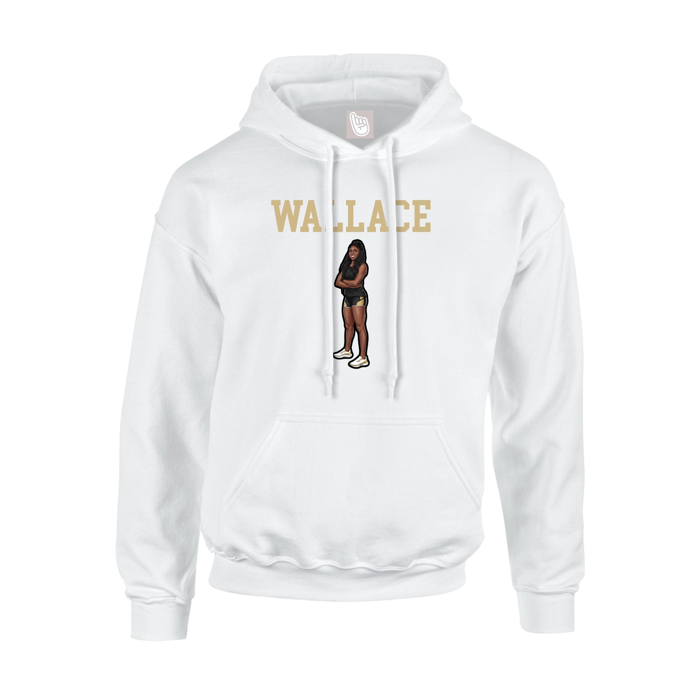 Youth Hoodie — Shirsey in White