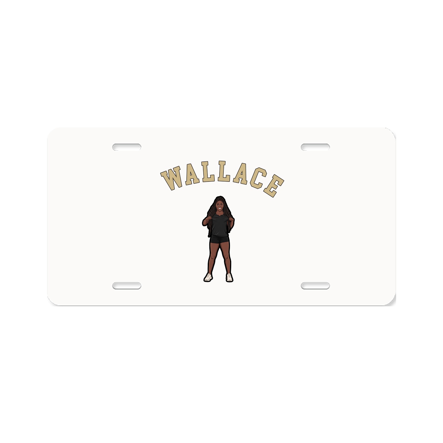 License Plate — Shirsey Arch in Classic