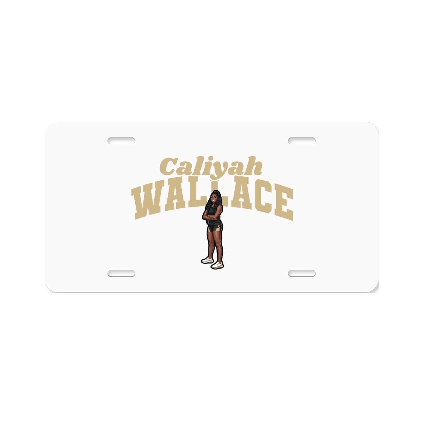 License Plate — Signature Arch in Classic