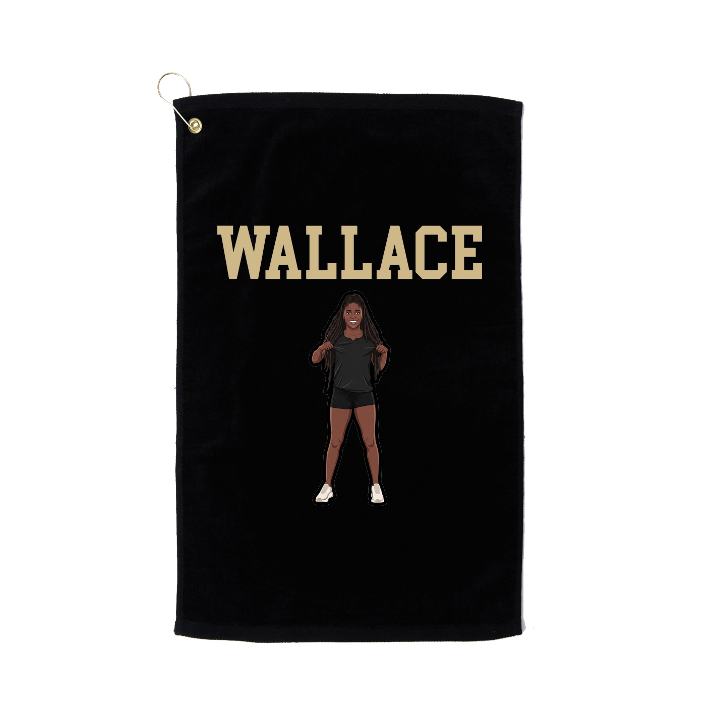 Golf Towel — Shirsey in Black