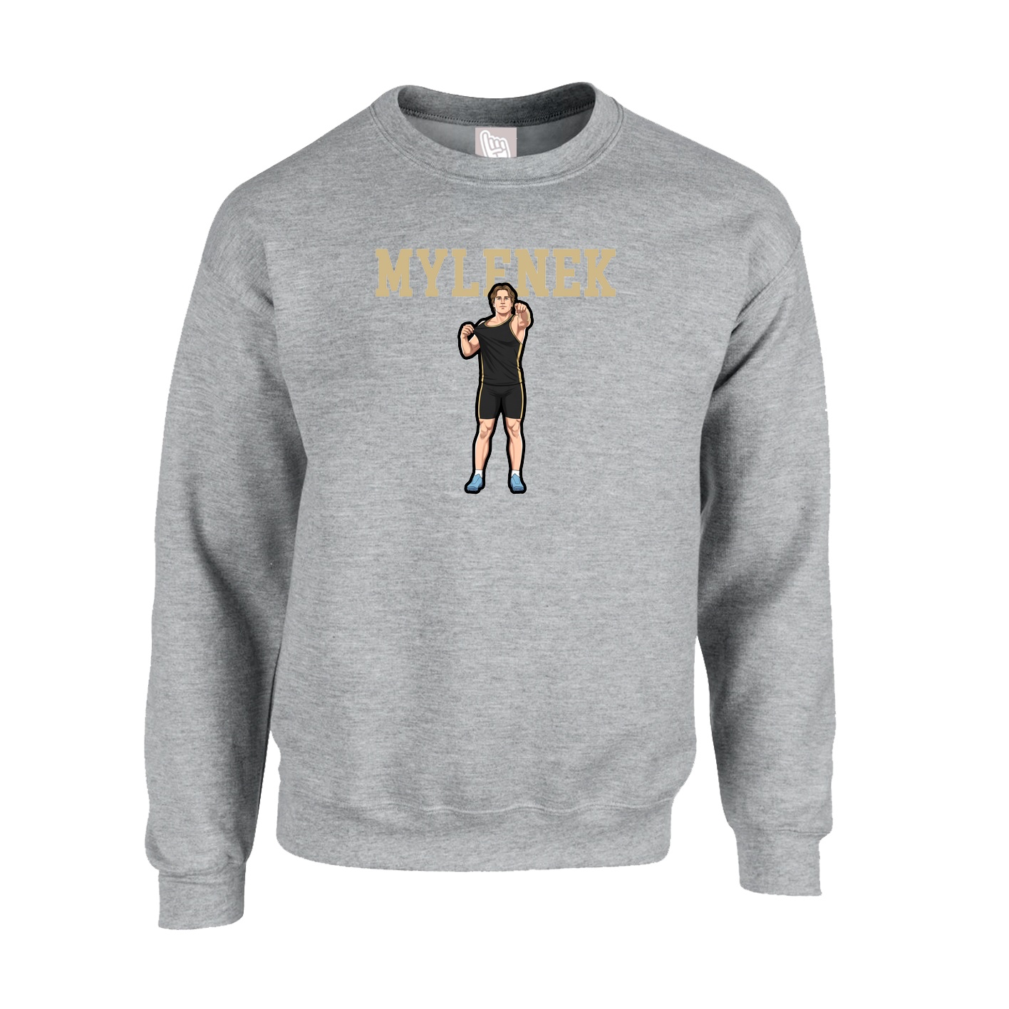 Fleece Crew — Shirsey in Grey