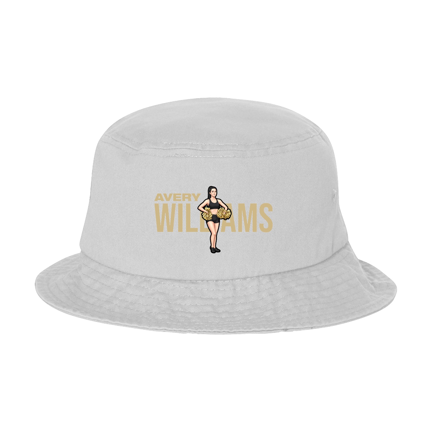 Bucket Cap — Player Name in White