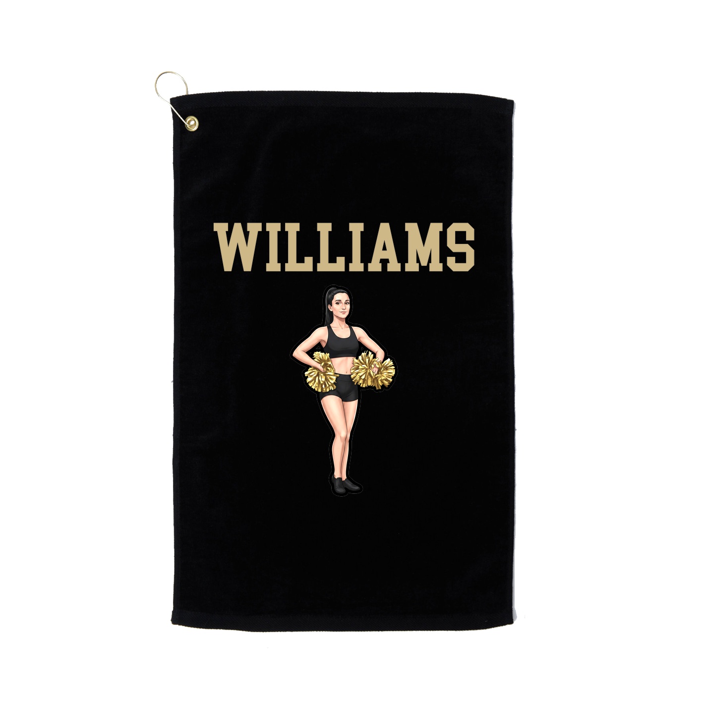 Golf Towel — Shirsey in Black