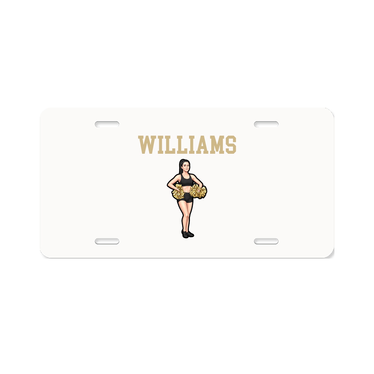 License Plate — Shirsey in Classic