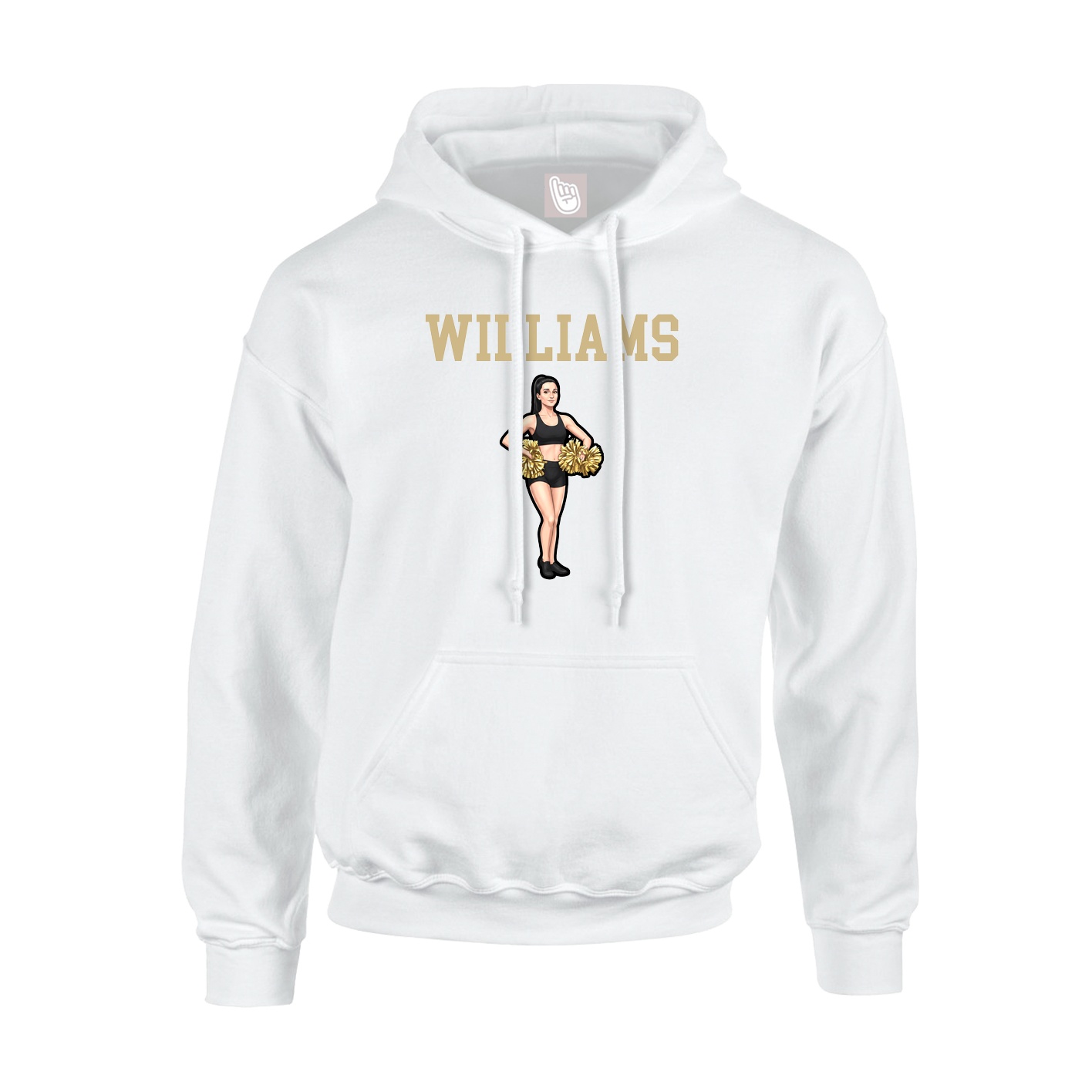 Youth Hoodie — Shirsey in White