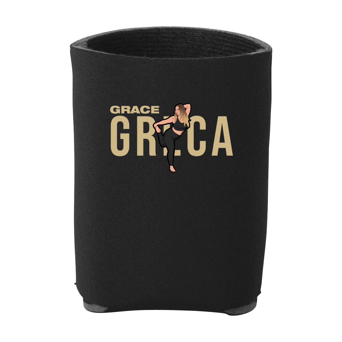 Can Holder — Player Name in Black