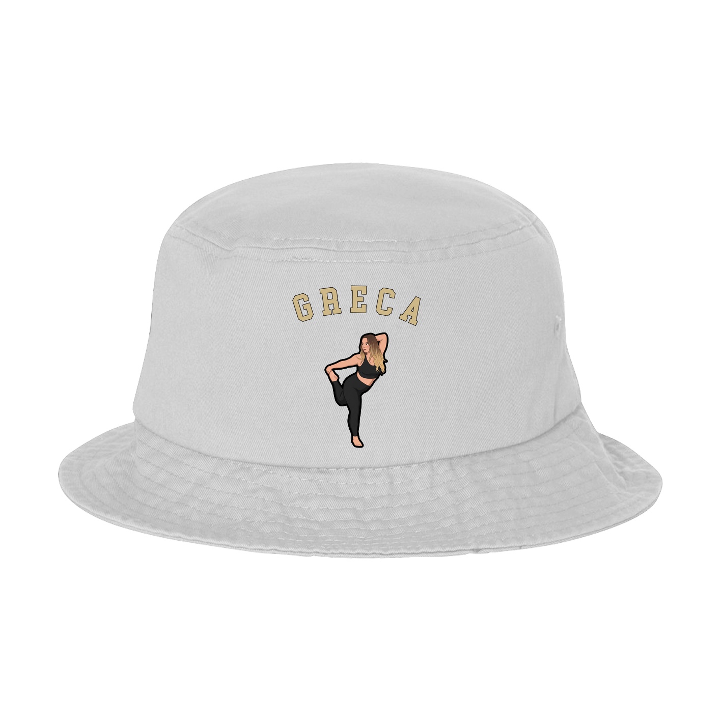 Bucket Cap — Shirsey Arch in White