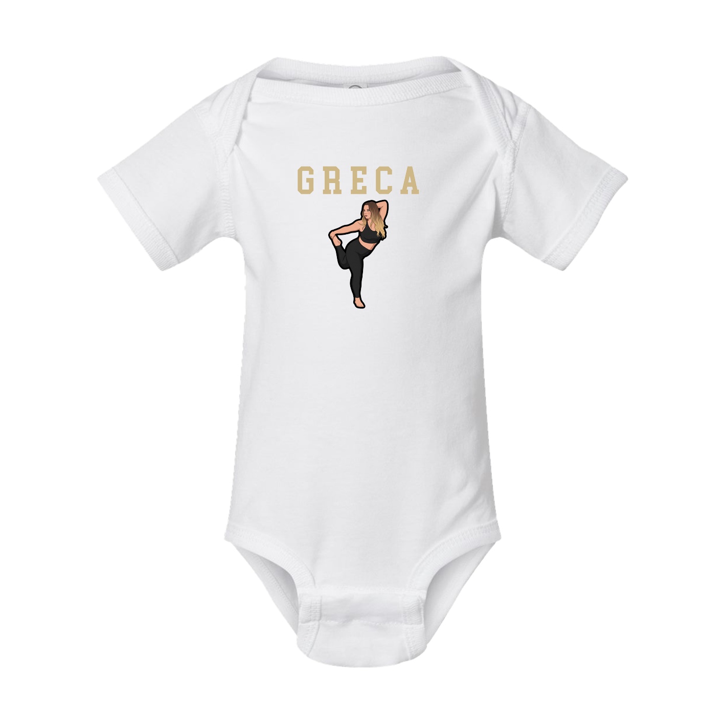 Baby Onesie — Shirsey in White
