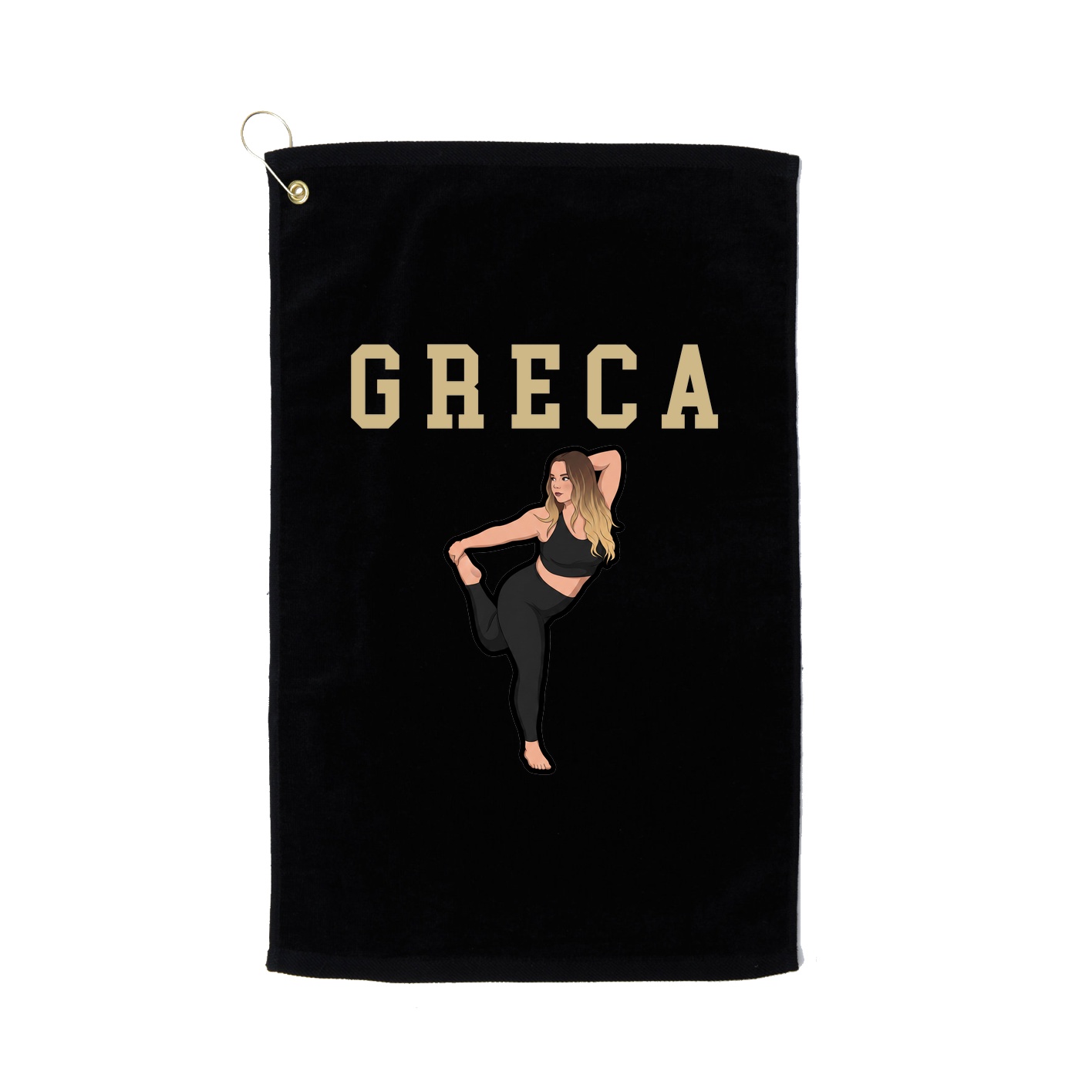 Golf Towel — Shirsey in Black