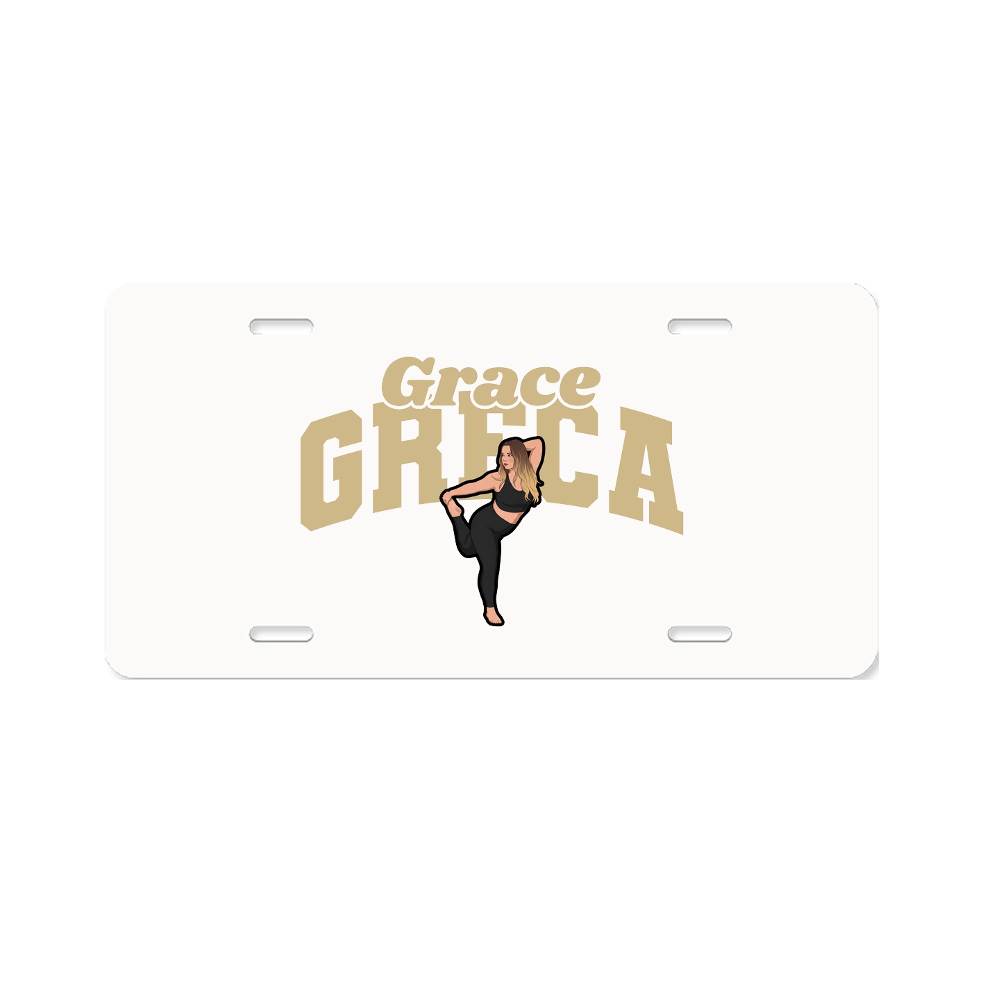 License Plate — Signature Arch in Classic