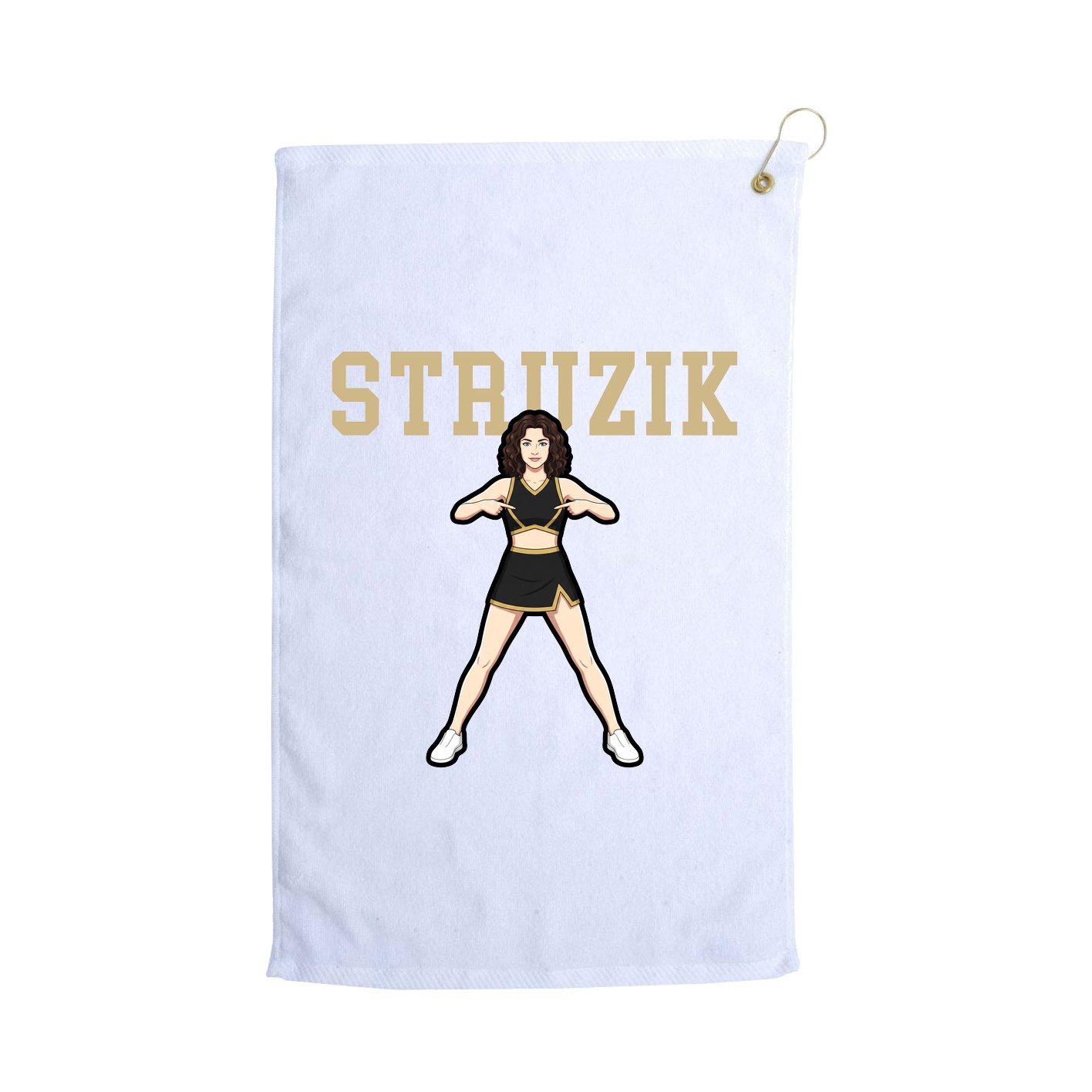 Golf Towel — Shirsey in White
