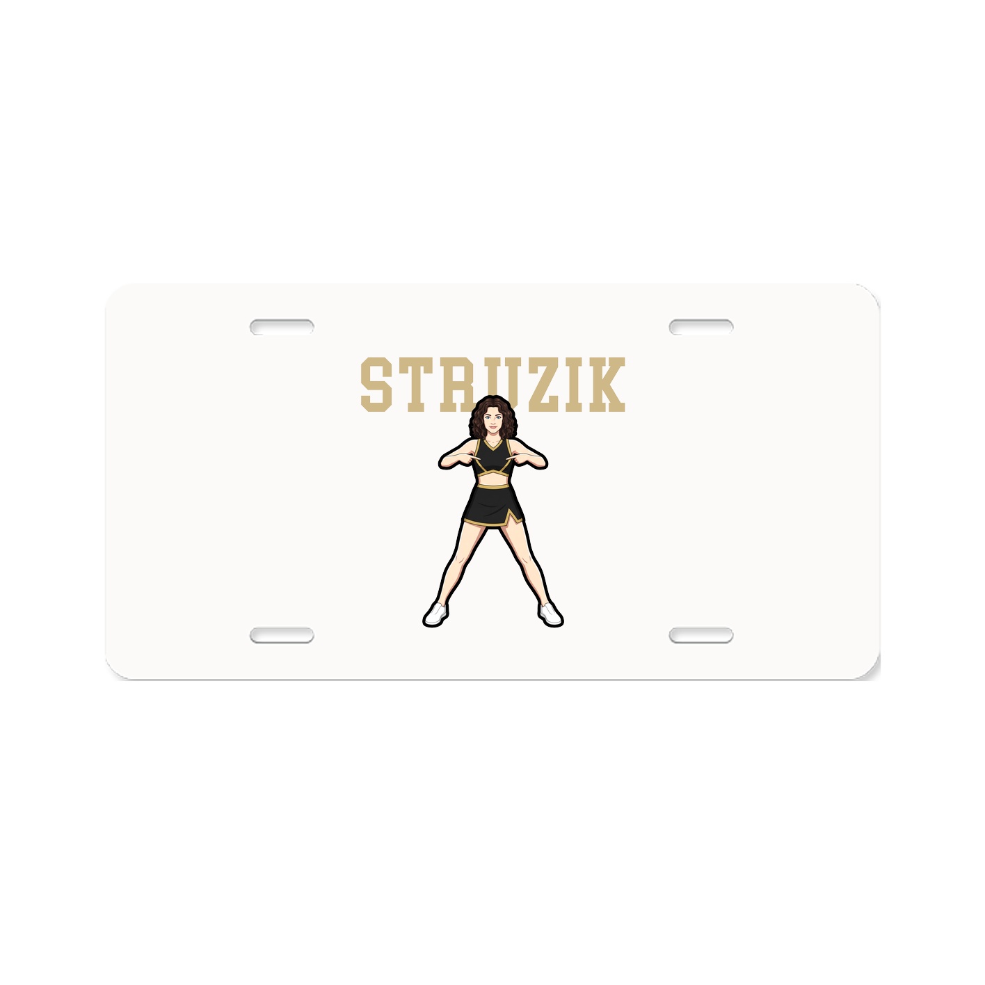 License Plate — Shirsey in Classic