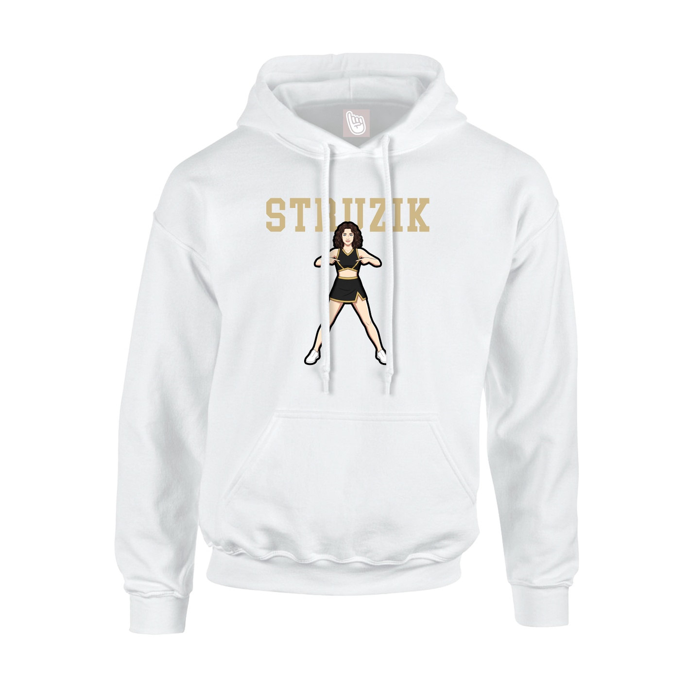 Youth Hoodie — Shirsey in White