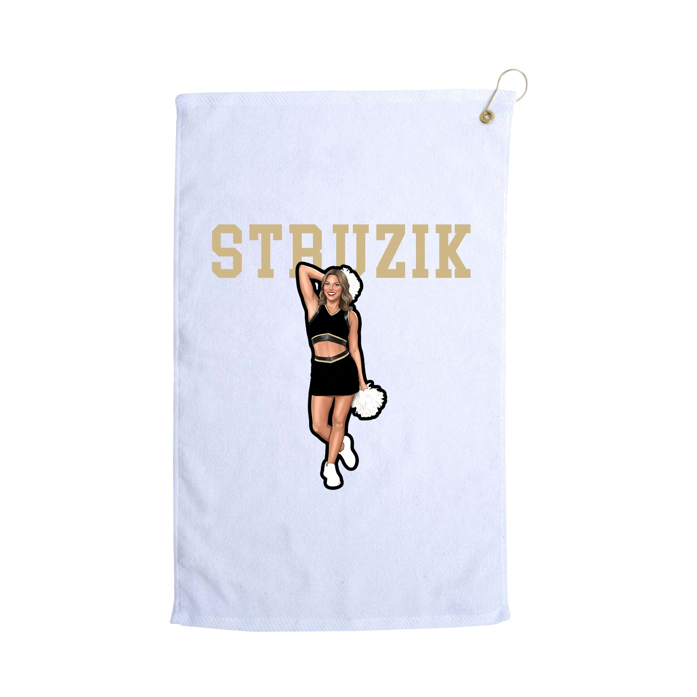 Golf Towel — Shirsey in White