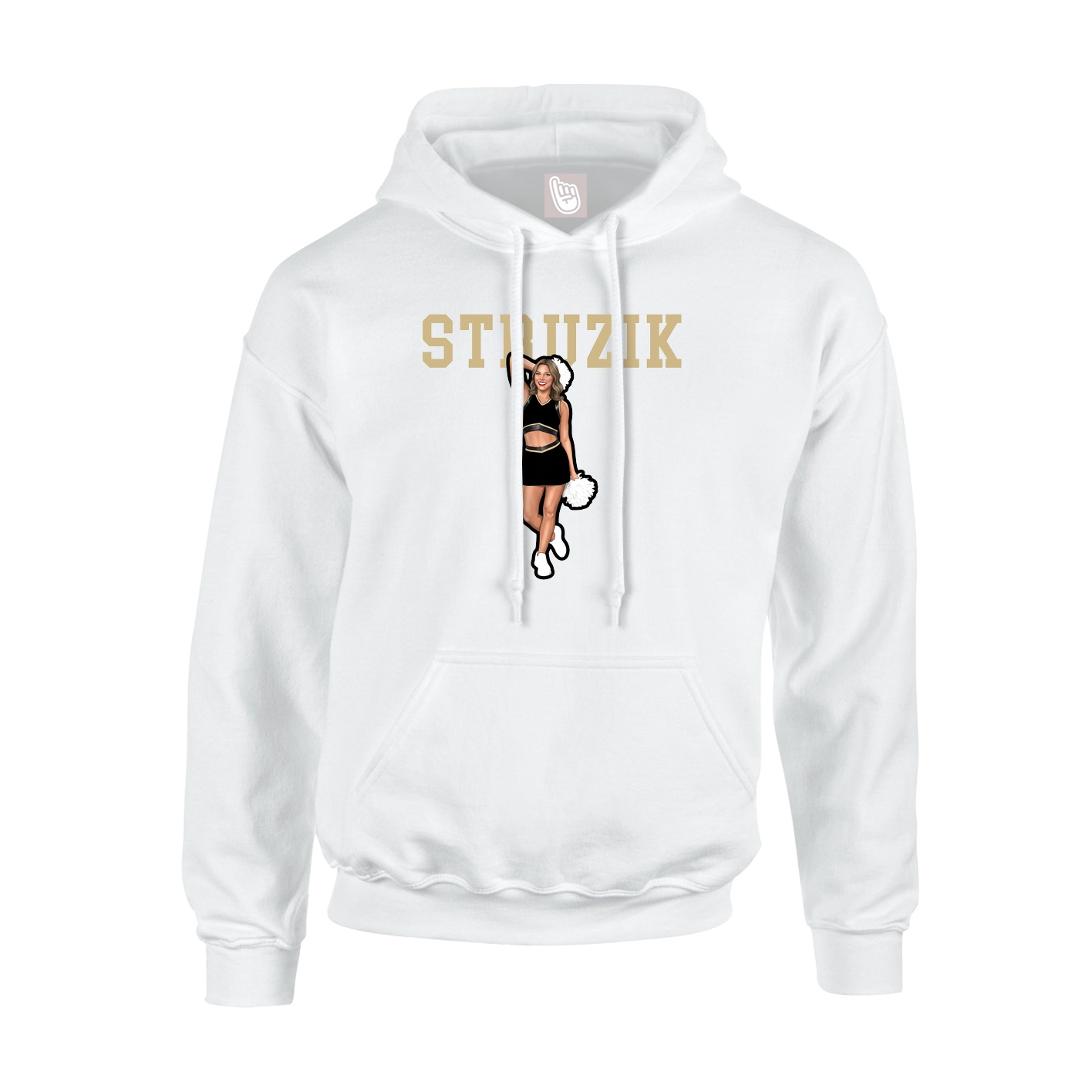 Youth Hoodie — Shirsey in White