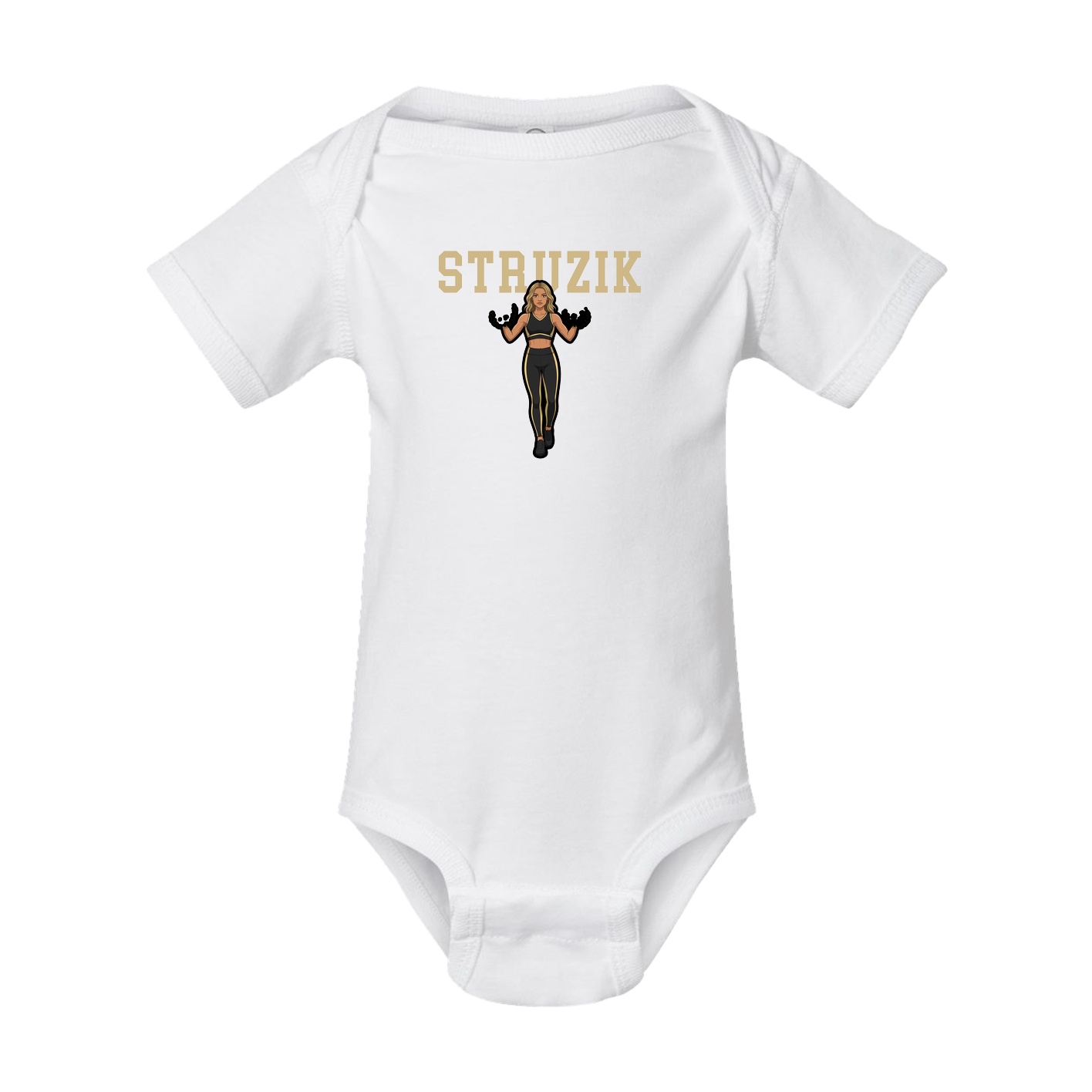 Baby Onesie — Shirsey in White