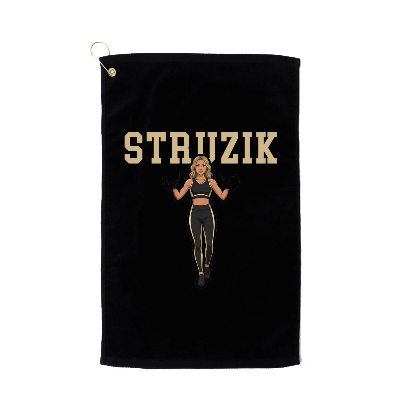 Golf Towel — Shirsey in Black