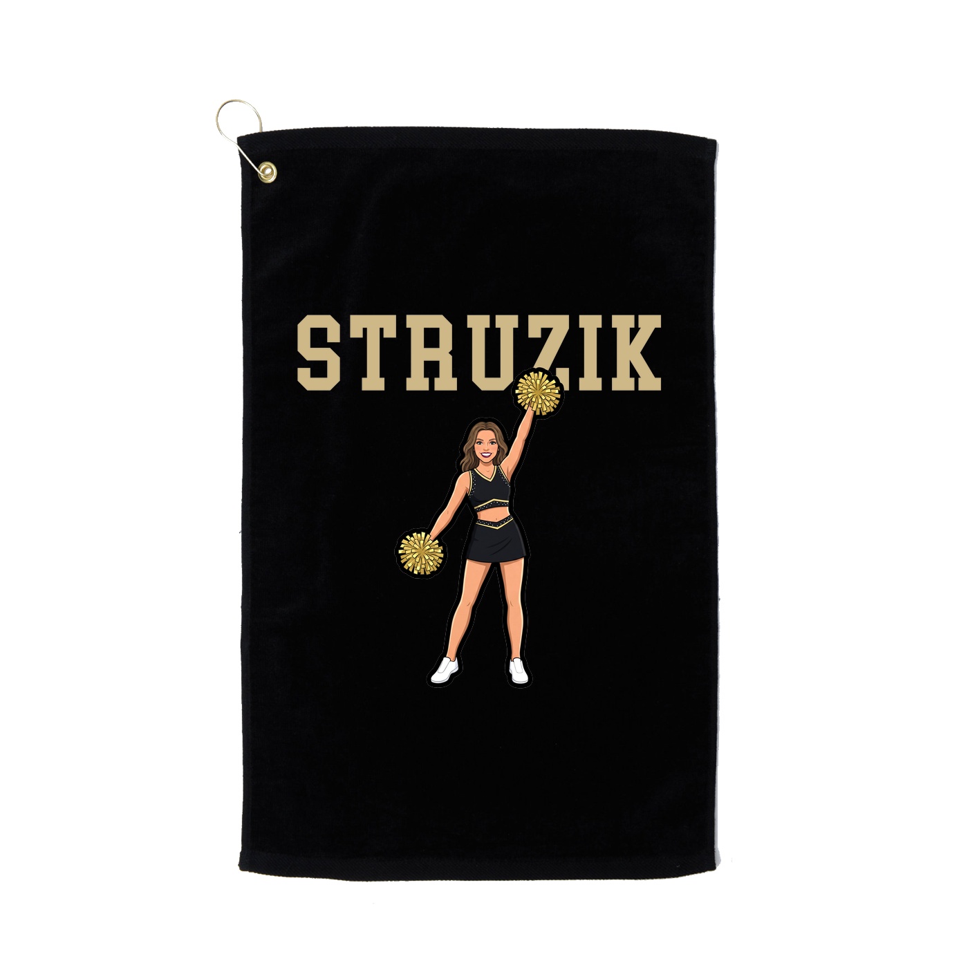 Golf Towel — Shirsey in Black