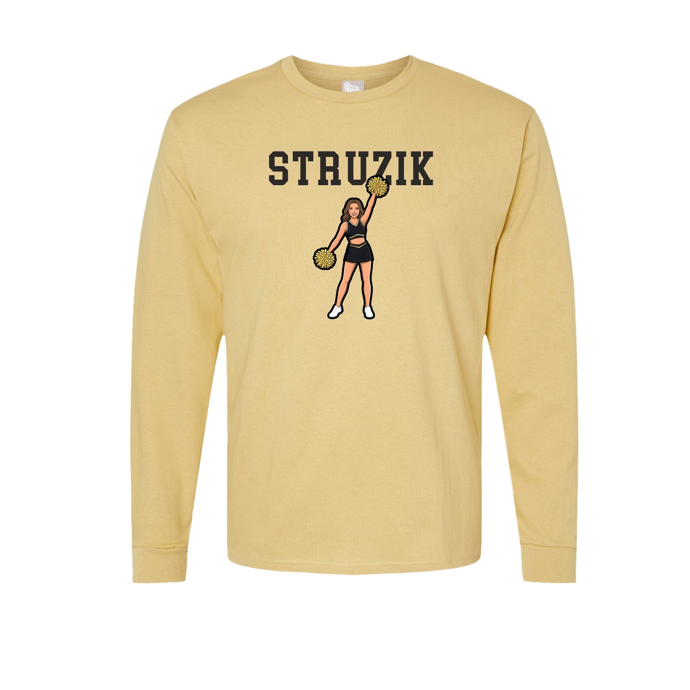 Long Sleeve Tee — Shirsey in Vegas Gold