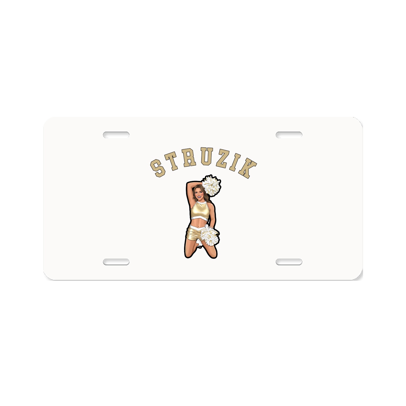 License Plate — Shirsey Arch in Classic