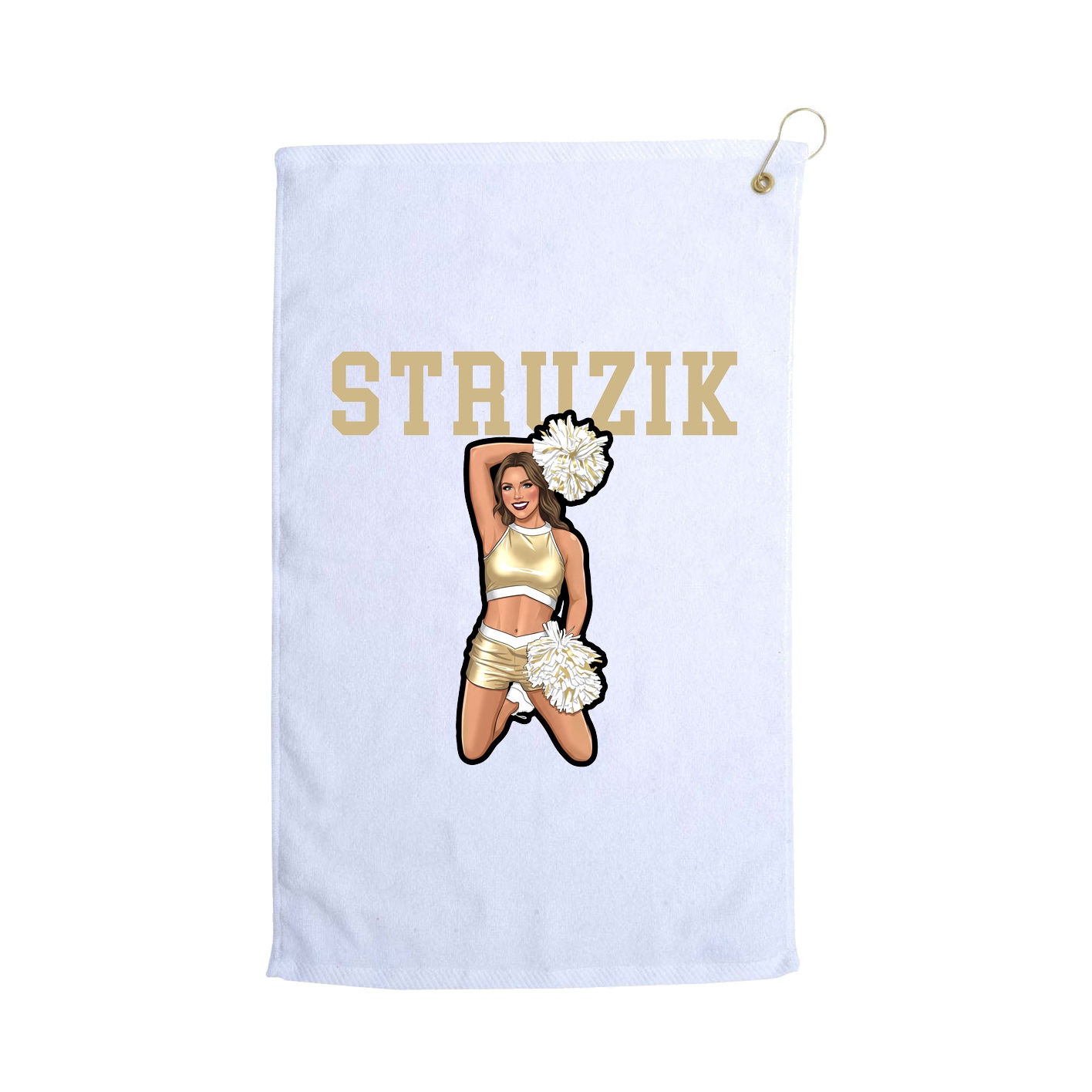 Golf Towel — Shirsey in White