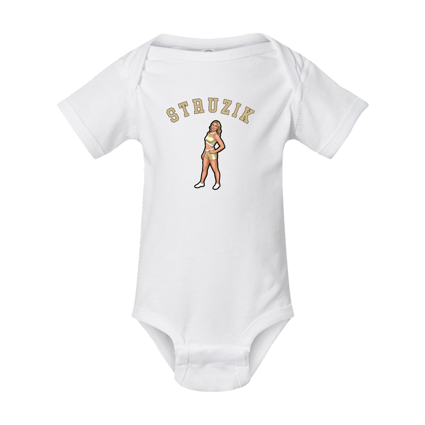 Baby Onesie — Shirsey Arch in White