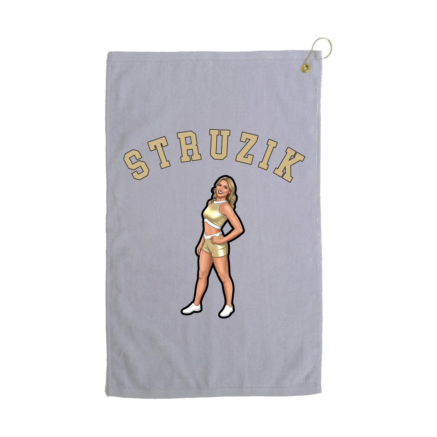 Golf Towel — Shirsey Arch in Grey