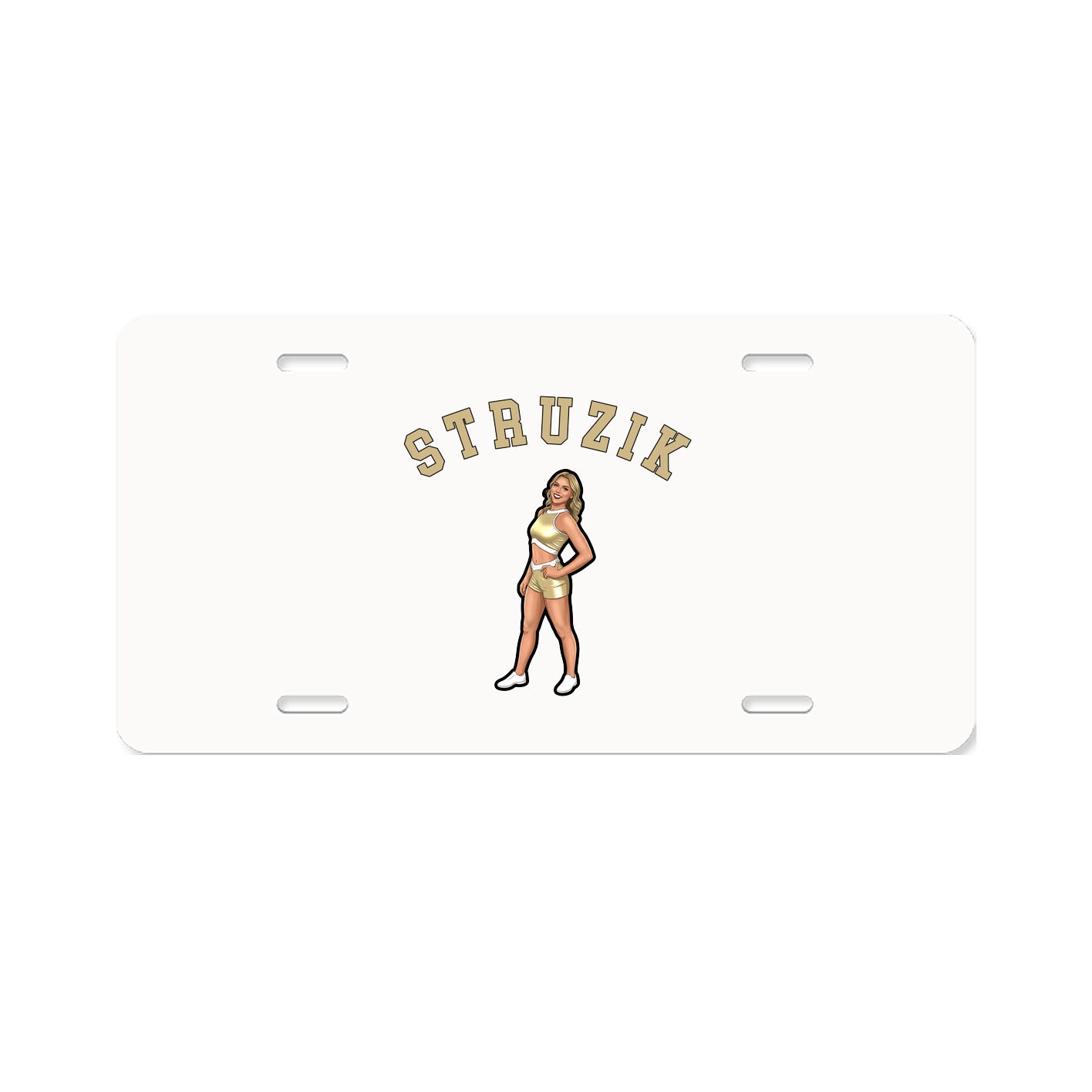 License Plate — Shirsey Arch in Classic
