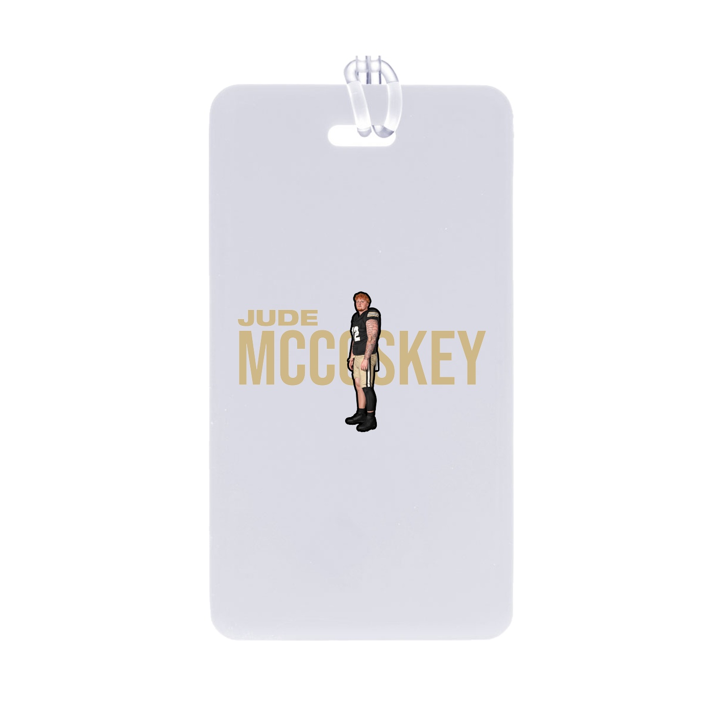 Bag Tag — Player Name in Classic