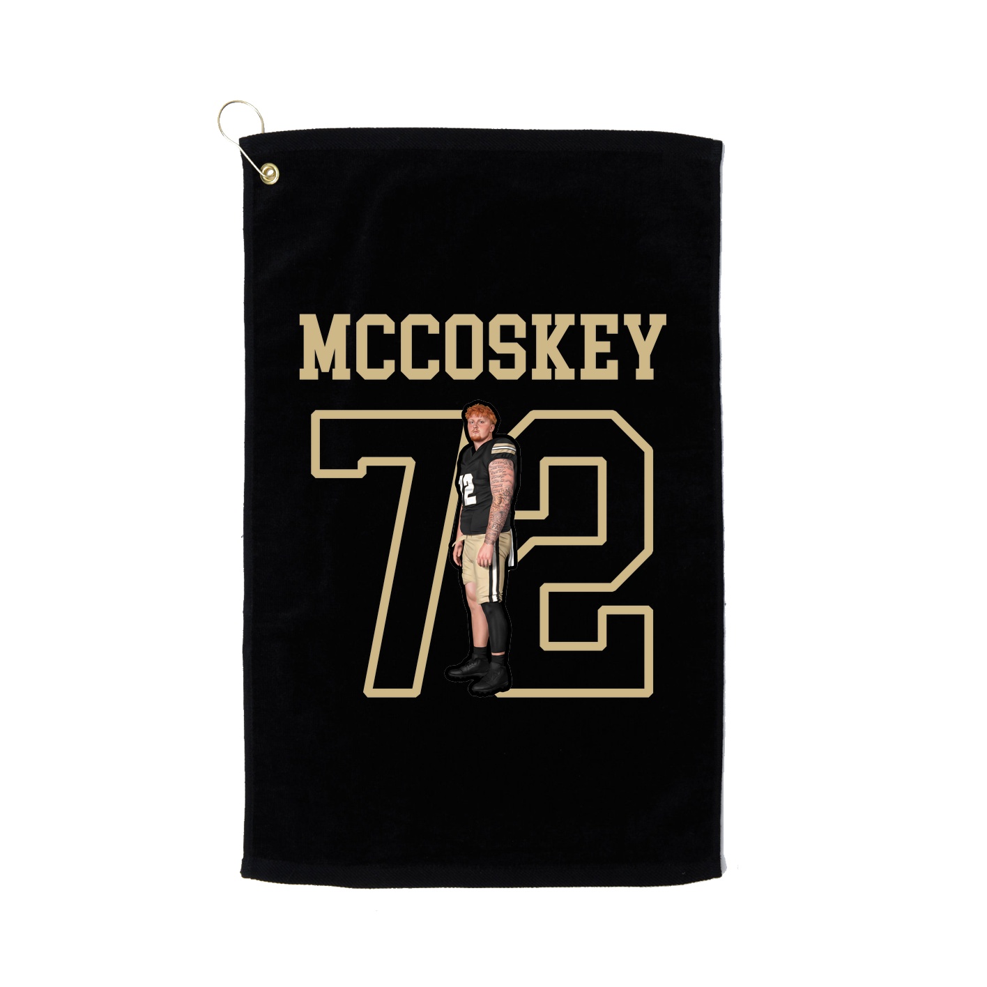 Golf Towel — Shirsey in Black