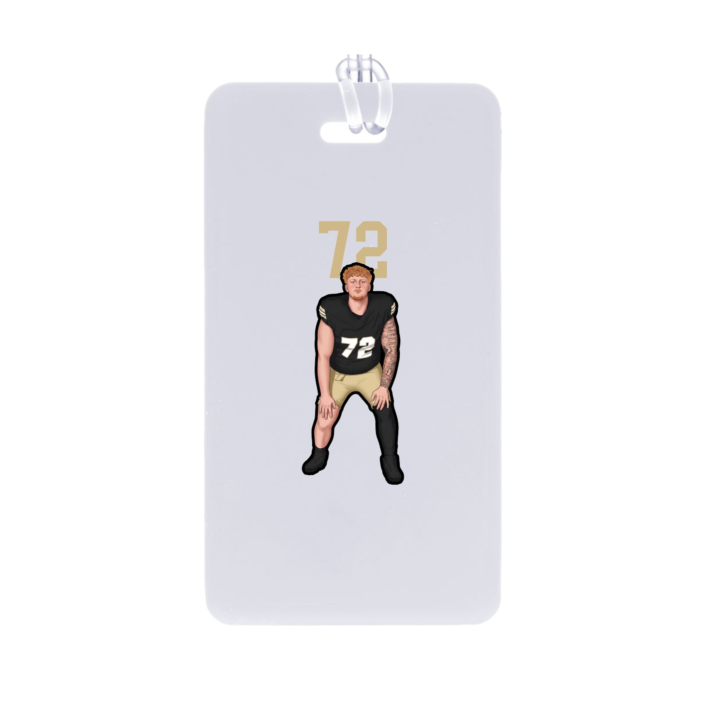 Bag Tag — Number Top in Classic