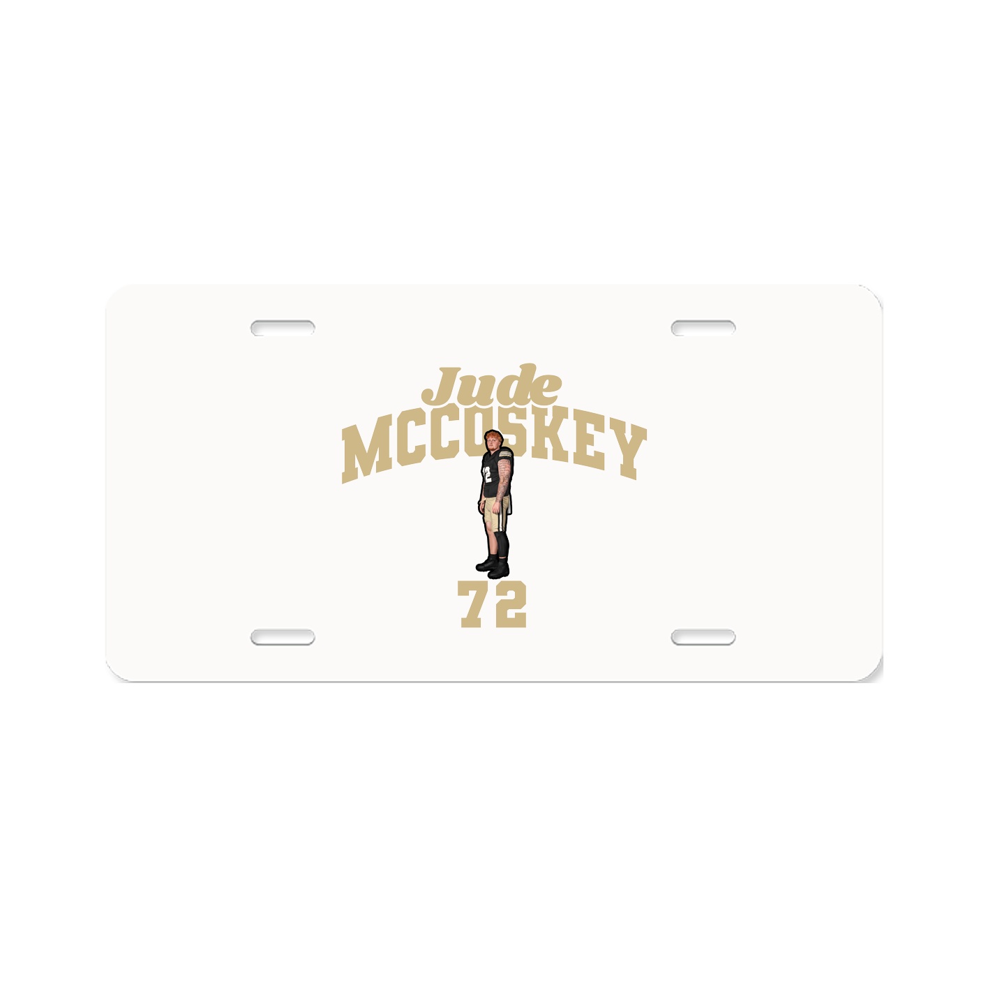 License Plate — Signature Arch in Classic