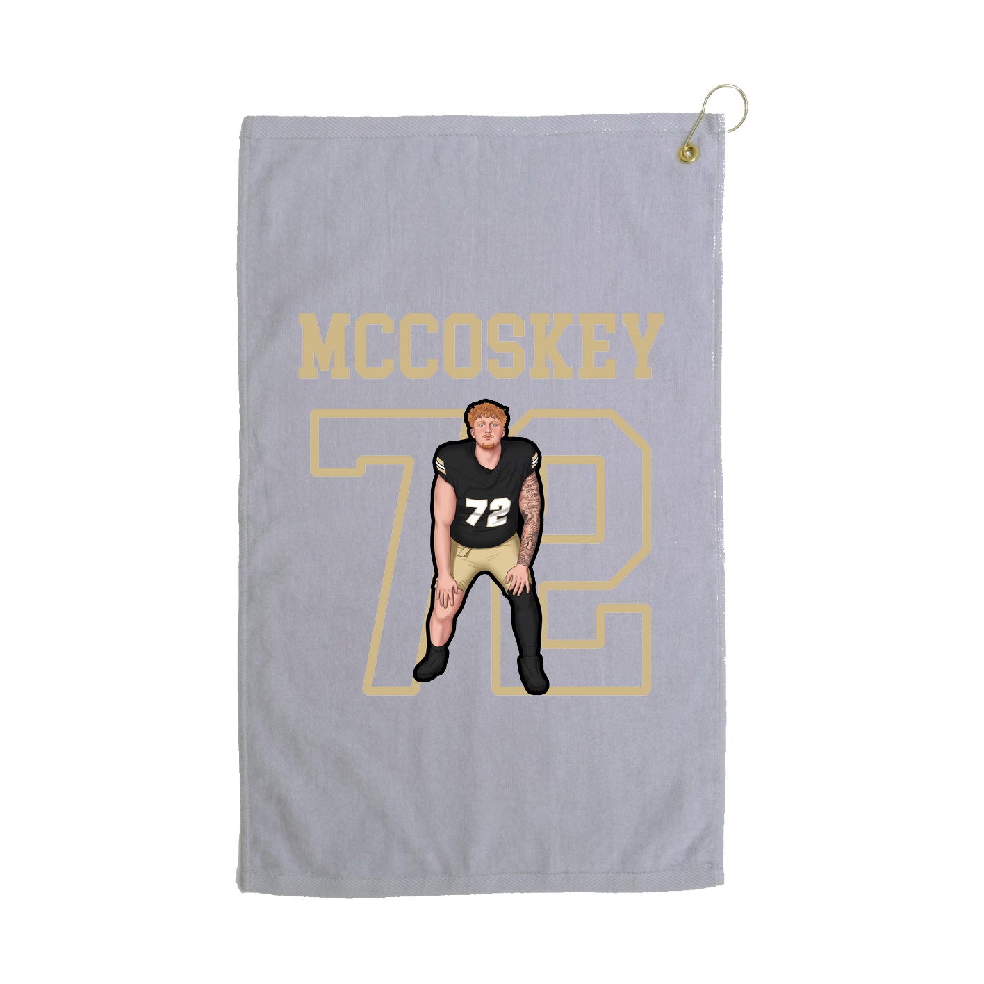 Golf Towel — Shirsey in Grey