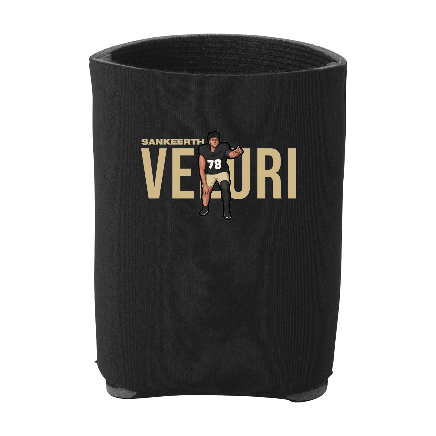 Can Holder — Player Name in Black